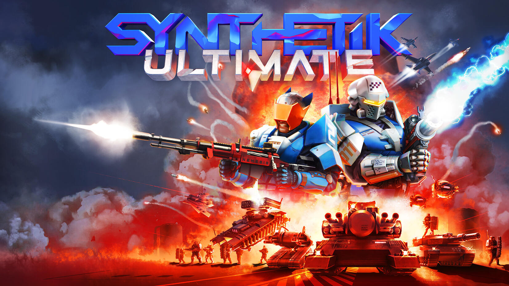 SYNTHETIK (2018): PC Roguelike top-down shooter Developer & Publisher: Flow Fire Games Role: Translation